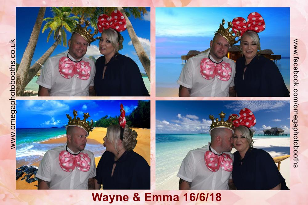 Emma & Wayne's Wedding | View more photos from the event at gallery.omegaphotobooths.co.uk/u/Omega-Photobooths/Emma-Waynes-Wedding